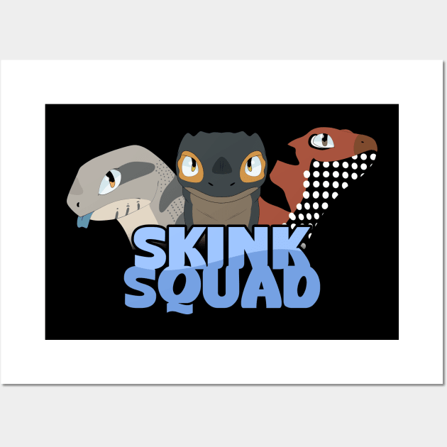 SKINK SQUAD Wall Art by ThatDistantShore